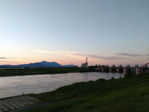 今日の夕焼け